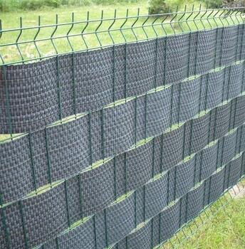 Лента для забора MIKKO RATTAN 12,75x0,0475 m MK-03, темно серый 918801 (918801)