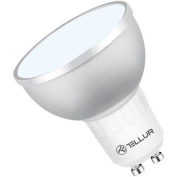 Tellur WiFi LED лампочка GU10 TLL331201, 5W, 2700K-6500K, 460lm, 180°, 2.4GHz, CRI Ra>80 (TLL331201)
