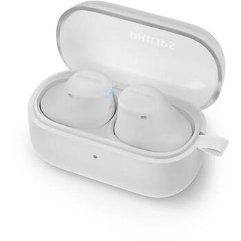 Philips TAT2149WT/00 беспроводные внутриканальные наушники, 10mm, BT 5.4, IPX4, 6ч+8ч, USB-C, сенсорное управление (TAT2149WT/00)