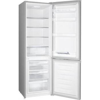 Gorenje Холодильник с морозильником RK4182PS4 20001372, 198л, 71л, 53кг, 2 двери, 3 полки, E, 210кВтч, 39дБ, LED освещение (RK4182PS4)