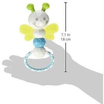 Kidsme Прорезыватель Dragonfly 9728, 3+, PP/EVA/TPR/ABS, 69г, гремит, 6 поверхностей (9728)