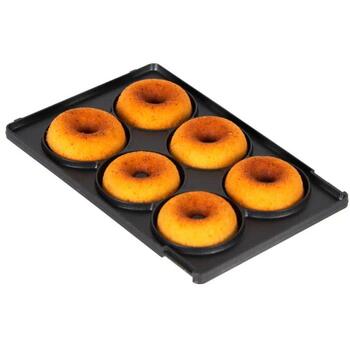 Trebs 99356 6in1 прибор для закусок, 1.1kg, красный, пластик/бакелит, 6 сменных пластин, антипригарное покрытие (99356)