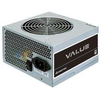 Chieftec Datora barošanas bloks APB-500B8, 500W, 230V, 50Hz, 80 PLUS, aktīvā dzesēšana, 1 ventilators (APB-500B8)