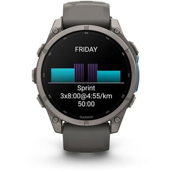 Garmin умные часы Fenix 9 010-04762-01, 47мм, титан, AMOLED 1,4