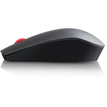 Lenovo Profesionālā lāzera pele 4X30H56886, 1600 dpi, 2 AA akumulatori, 5 pogas, 2,4 GHz bezvadu savienojums (4X30H56886)