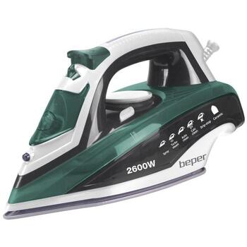 Beper Утюг P204FER003, 2600 W, 25 г/мин, 0.4 л, нержавеющая сталь, паровой удар, система против капель (P204FER003)
