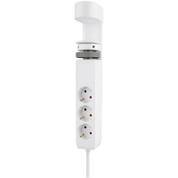 Neomounts Pagarinātājs DS22-840WH6, 1.4m, 3680W, 3x kontaktligzda 230V 16A, 4x USB-A 5V 3A, 24x USB-C 5V 3A 20W (DS22-840WH6)