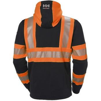 Helly Hansen сигнальная куртка с капюшоном 79273_269-L&HH, L, CL1, оранжевый/черный, молния YKK, регулируемый капюшон (79273_269-L&HH)