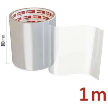 Emos Ремонтная лента F6100, 1м, 100мм, прозрачная, 0.7мм, PVC, UV защита, водонепроницаемая, высокая адгезия (F6100)