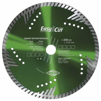 Cedima Алмазный резак 50007009, 125x2,2/22,23mm, 0,12кг, для влажной и сухой резки (50007009)