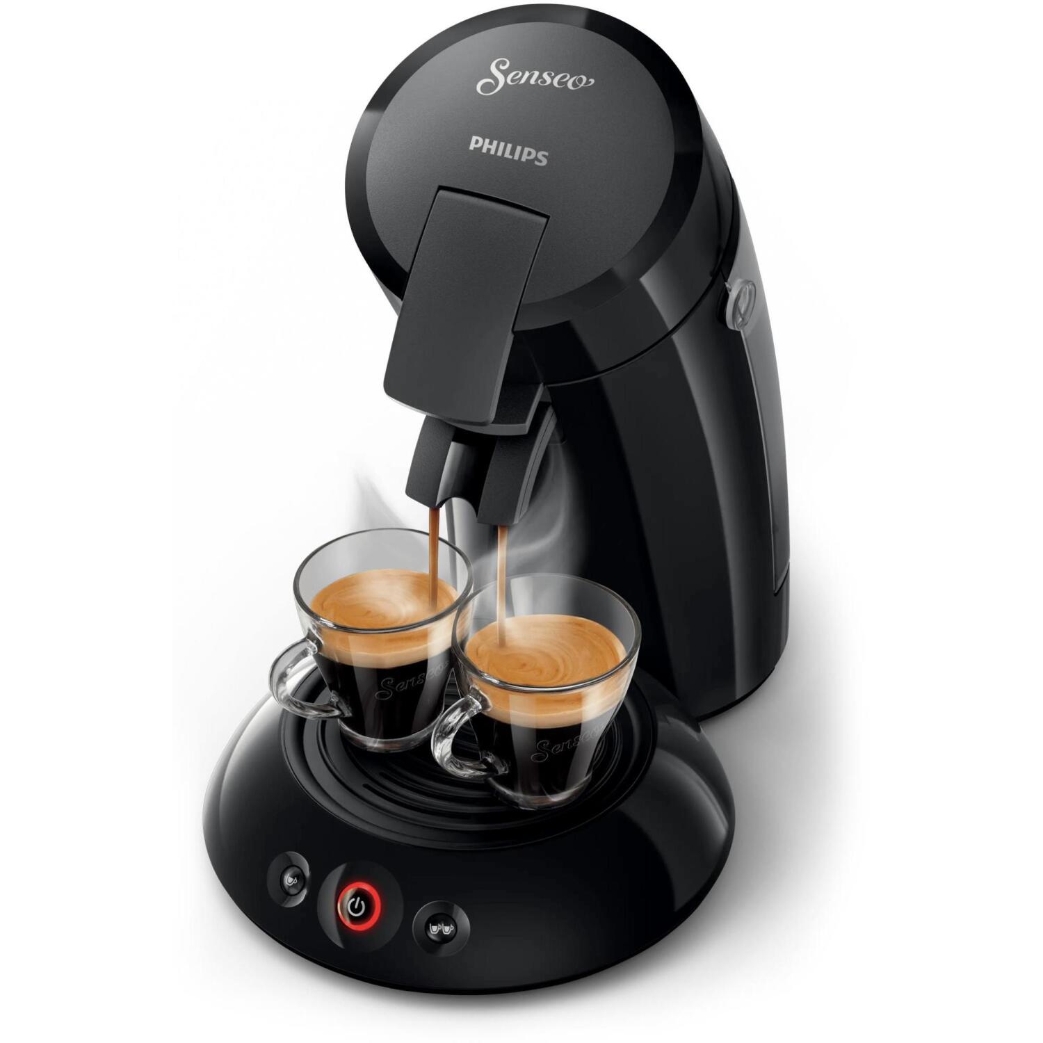 Philips Senseo HD6553/67 кофемашина, 1450W, 0.7L, 2 чашки, 30s, 1 bar, Coffee Boost, Crema Plus, автоотключение (HD6553/67)