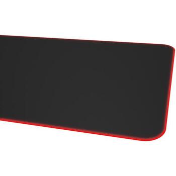 GENESIS Boron 500 XXL RGB NPG-2110, 800x400x4 mm, peles paliktnis, audums, gumija, melns, RGB apgaismojums, 12 režīmi (NPG-2110)