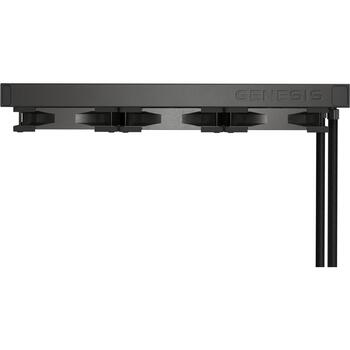 Genesis AIO šķidrumu dzesētājs NLG-2321, 360 mm, 80 cfm, 3 ventilatori, PWM atbalsts, ARGB ventilatori (NLG-2321)