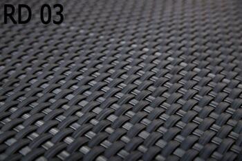 Žoga Lamile MIKKO RATTAN 12,75x0,19m MK-03, tumši pelēka 918912 (918912)