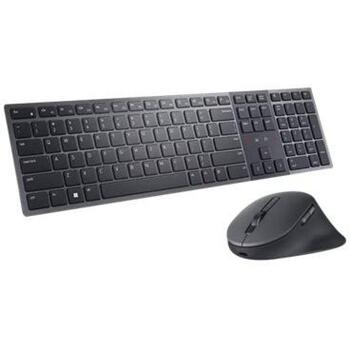 Dell Premier sadarbības klaviatūra un pele KM900 580-BBCZ, Bluetooth 5.1, 200-8000 dpi, USB-A, akumulators, QWERTY, peles pogas 3 (580-BBCZ)