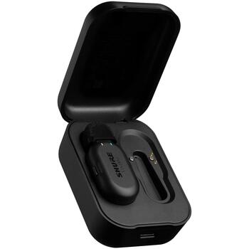Shure Микрофон AMV-LAV-Z6, беспроводной, черный, Bluetooth, 1, IPX4, 30м, 8ч (AMV-LAV-Z6)
