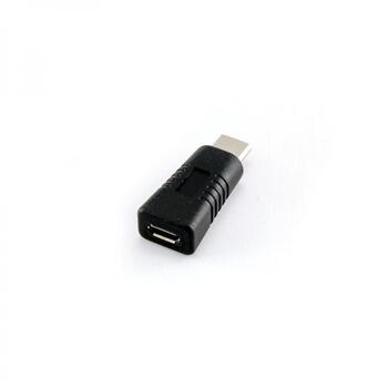 Sbox Адаптер Micro USB-2.0 на USB TYPE C AD.USB.F-CTYPE.M., 0,48 Гбит/с, USB C, Micro USB, Черный, 1 шт, Windows, MacOS (AD.USB.F-CTYPE.M.)