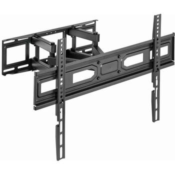 Gembird televizora stiprinājums WM-80ST-03, atbalsta 37-80 collu, VESA 600 x 400 mm, 120° pagrieziens, 18° slīpums (WM-80ST-03)