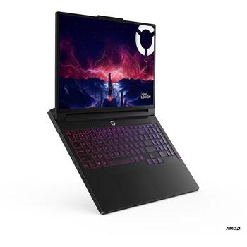 Lenovo Legion Pro 7 16AFR10H ноутбук 83RU005XNT, 16-дюймовый OLED WQXGA 2560x1600 240Гц, AMD Ryzen 9 9955HX3D, 64ГБ DDR5, 2ТБ SSD (83RU005XNT)