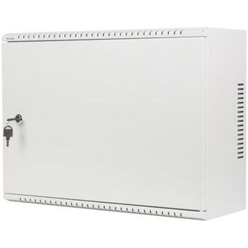 Lanberg настенный шкаф для установки WAF1-5203-04-00S, 4U, 540mm, 200mm, 2 вертикальные, 2 горизонтальные, со стеклянной дверцей (WAF1-5203-04-00S)