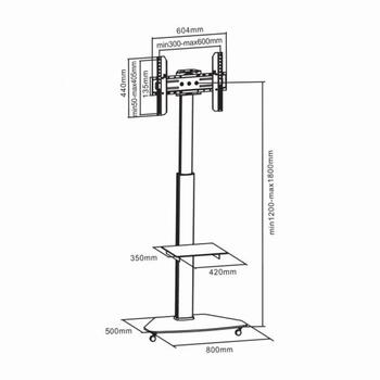 Sbox TV turētājs FS-500, 40kg, 37-70