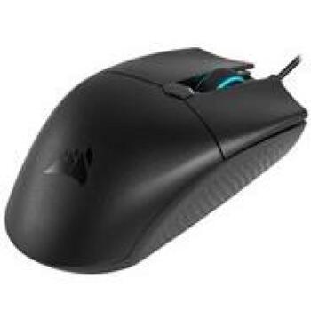 Corsair игровая мышь KATAR PRO CH-930C011-EU, 12400 dpi, USB Type-A, 6 кнопок, 69 г, оптический сенсор, 2 зоны RGB, ножки PTFE (CH-930C011-EU)