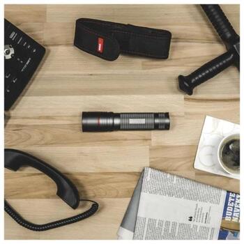 Emos перезаряжаемый металлический фонарь P3190, 1200 лм, 5000 мАч, 3 режима, IP65, ударопрочный, USB C (P3190)