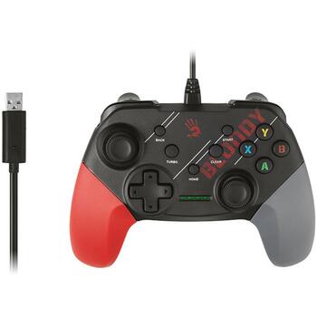 A4Tech Bloody GP30 Sports Red USB геймпад, A4TJOY47404, 12 кнопок, 1.8м, проводной, USB, вибрация, 200г (A4TJOY47404)