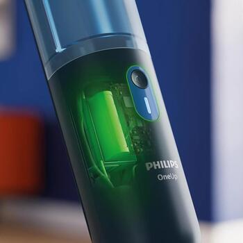 Philips OneUp series 3000 elektriskā mazgāšanas slota, zila (XV3101/11)