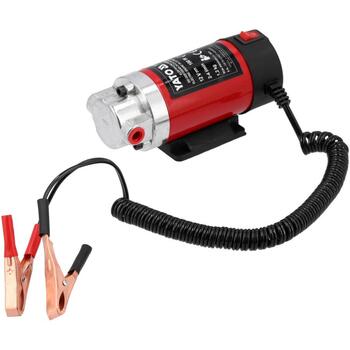 Yato eļļas sūknis YT-07140, 12 V, 100 W, 2-4 l/min, 3 m, 1 m, 0,3 MPa, IPX0, III, 40-50 ˚C, 6 mm, 8 mm, 10 mm, eļļas sūknis (YT-07140)