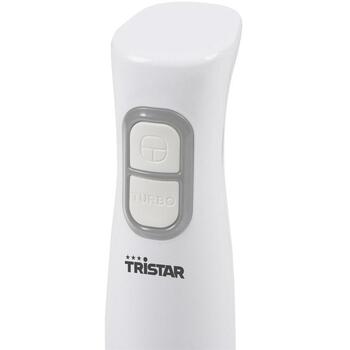 Tristar погружной блендер комплект MX-4851, 350 Вт, 2 скорости, Турбо режим, Измельчитель, Белый (MX-4851)