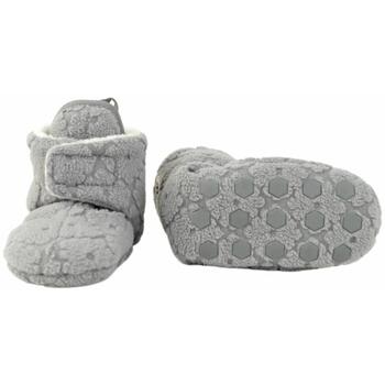 Lodger Slipper Folklore Fleece тапочки SL 629_12-18, 12-18м, 100% полиэстер, серый, Velcro, нескользящая подошва (SL 629_12-18)
