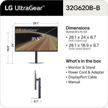LG 32G620B-B монитор, 32