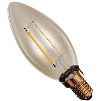 Emos LED лампочка Vintage Candle Z53012, 2,5 W, 225 lm, E14, 2200 K, 320°, 2 чипа, класс F (Z53012)