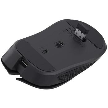 Trust USB datorpele GXT 923 YBAR 24888, 7200 DPI, 6 pogas, bezvadu, RGB apgaismojums, akumulators (24888)