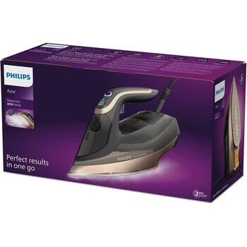 Philips Tvaika gludeklis DST8041/80, 3000 W, 80 g/min nepārtraukta tvaika, 260 g turbo tvaiks, 350 ml ūdens tvertne (DST8041/80)