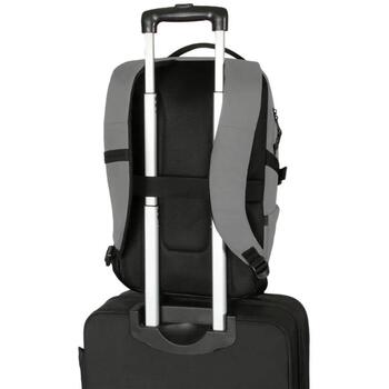 Targus Рюкзак TBB64904GL, 40,6 см, 23 л, 2 отделения, дождевик, плечевой ремень, серый (TBB64904GL)