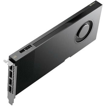 PNY Видеокарта VCNRTXPRO4000-SB 24GB GDDR7, 7680 x 4320, PCIe x16 5.0, 1 вентилятор, 4 DisplayPort (VCNRTXPRO4000-SB)