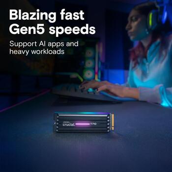 SSD|CRUCIAL|T710|4TB|M.2|PCIe Gen5|NVMe|Write speed 13800 MBytes/sec|Read speed 14900 MBytes/sec|TBW 2400 TB|CT4000T710SSD5 (CT4000T710SSD5)