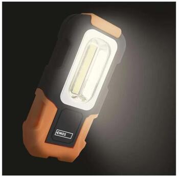 Emos LED Лампа для Работы P3888, 180 lm, 3x AAA, COB LED 100 %, COB LED 50 %, 2 режима (P3888)