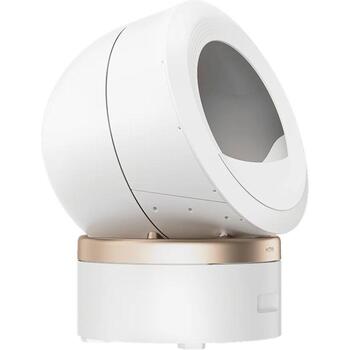 Mova pašattīrošā kaķu tualete MeowgicPod LR10A, balta, 11l, 30,2dB, 78l, 1,5-10kg, 0,3m², 12 slāņu aizsardzība (LR10A)