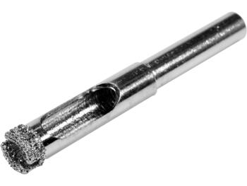 Yato Dimanta flīžu urbis YT-60423, 8 mm, #45 oglekļa tērauds, 600 min⁻¹, sauss, mitrs, keramika, niķelēts, bez trieciena (YT-60423)