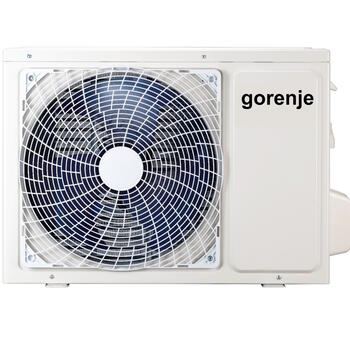 Gaisa kondicioniera āra bloks ar 3800 W apkures jaudu 550 m³/h gaisa plūsmu un R32 aukstumaģentu balts REA35 KC Gorenje (20003668)