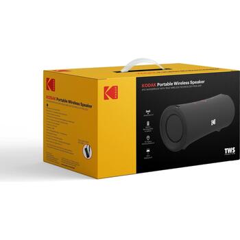 Kodak PWS-2258 Портативная беспроводная колонка PWS2258, IPX6, Bluetooth V5.0, 10м, TWS, громкая связь, AUX, USB, 60Вт (PWS2258)