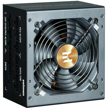 Zalman Barošanas bloks ZM1000-TMX2SE, 1000W, 80 PLUS Zelts, 4x6+2 pin, 12V, 3xSATA, modulārs (ZM1000-TMX2SE)