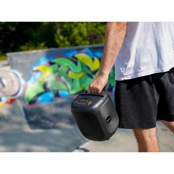Tracer Cube20 TWS колонка TRAGLO47753, 20W, 3600mAh, Bluetooth 5.4, FM радио, RGB подсветка, 100Hz-20kHz (TRAGLO47753)