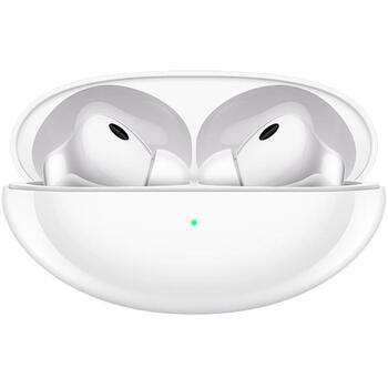 Huawei Freebuds Neo 55039441, Bluetooth 6.0, 11мм, IP55, 24ч, ANC, микрофон, беспроводные, Ледяной белый (55039441)