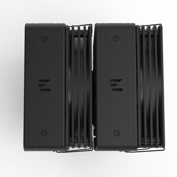 Zalman процессорный кулер CNPS15X BP ARGB BLACK, 285W, 6 тепловых трубок, вентилятор 120x120x25мм, 600-2000 об/мин, PWM (CNPS15X BP ARGB BLACK)
