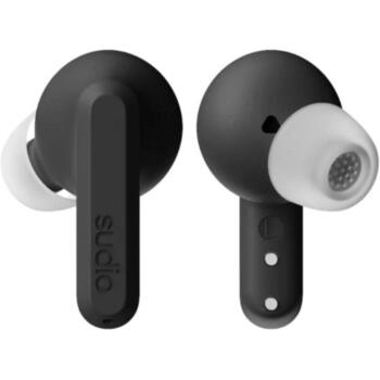 Sudio austiņas A3 Pro A3PROBLK, 10mm, 32ohm, 107dB, Bluetooth 5.4, 10m, 5h, trokšņu slāpēšana, mikrofons, in-ear, bezvadu (A3PROBLK)