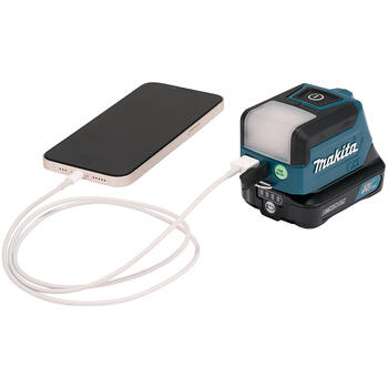 Akumulatora lukturis 12V ar 3 apgaismojuma režīmiem, USB, CXT ML107 MAKITA (ML107)